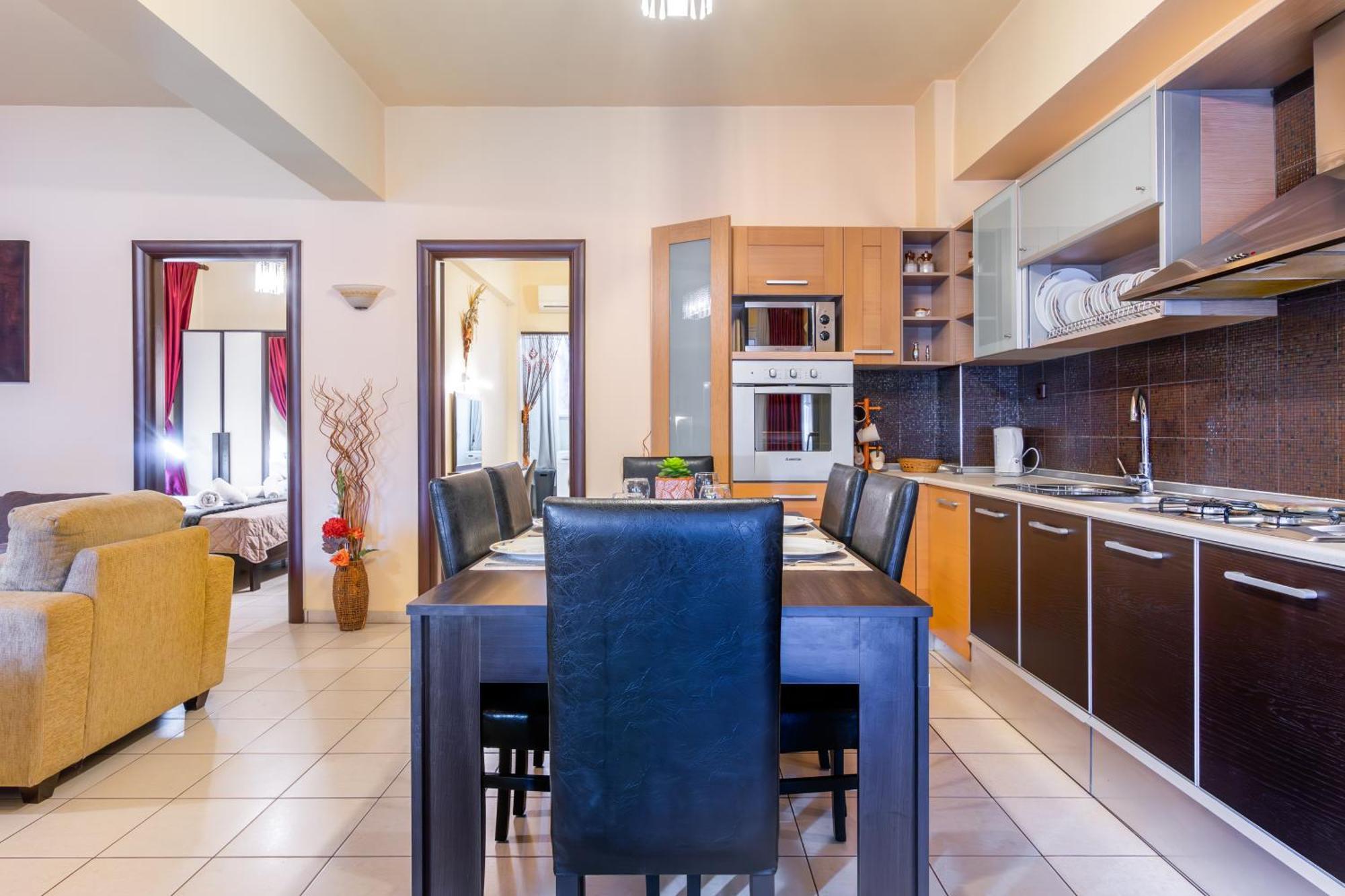 Colonial Family Apartment #4 Ground Floor فاليراكي المظهر الخارجي الصورة